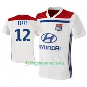 Billige Fotballdrakter Olympique Lyonnais Jordan Ferri 12 Hjemmedraktsett 2018/19 Kortermet